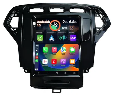 Immagine prodotto di Autoradio Android 15 per Ford Mondeo MK4 (2007-2010) - 2G + 64G - CarPlay/Android Auto wireless