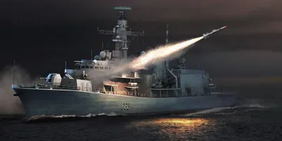 Produktbild von Trumpeter HMS TYPE 23 Fregatte - Monmouth (F235) 1:350, 04547