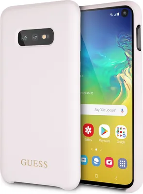 Image de Housse arrière Guess pour Galaxy S10e - Rose