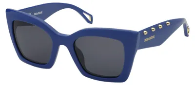 Image de Zadig&Voltaire SZV409 Blu pieno 52/22/140 Lunettes de soleil pour femme
