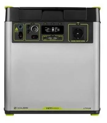 Immagine prodotto di Goal Zero Yeti 6000X Lithium Nickel Manganese Cobalt Oxide (LiNMC) Nero, Argento