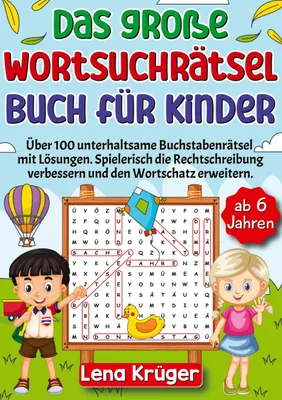 Produktbild von Das große Wortsuchrätsel Buch für Kinder ab 6 Jahren