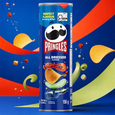 Produktbild von Pringles All Dressed Flavour 156g (USA)