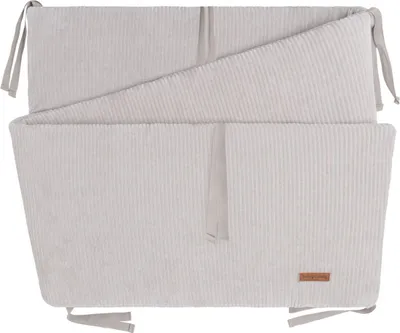 Produktbild von Baby's Only Bett/Laufgitter Nestchen Sense - Kieselgrau - 180x30x4 cm