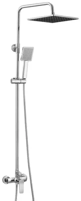 Obrázok produktu pre Sprchová batéria, výškovo nastaviteľná, koróziu odolná, chrómová, 90-124 cm, 10 palcov