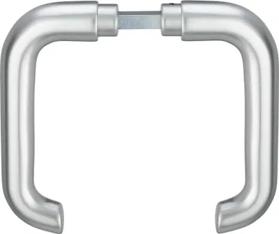 Produktbild von edi Drückerpaar 1104, 8mm, TS 35-45,F4 eloxiert