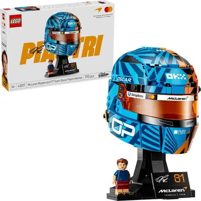 Obrázok produktu pre LEGO Prilba Oscar Piastri z tímu McLaren Mastercard F1®, Stavebnica, 14 rok / roky, Plast, 793 kusov, 968 g
