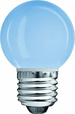 Image de Ampoule LED Müller-Licht Dekolicht goutte 0,6 W E27 bleue sphérique