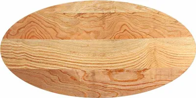 Obrázek produktu pro vidaXL Stolová deska světle hnědá 120x60x4 cm dubový ovál z masivního dřeva