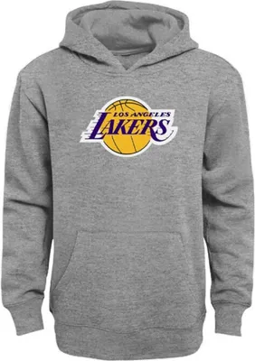 Produktbild von OUTERSTUFF NBA Kapuzenpullover Junior, grau, für Jungen, Los Angeles Lakers, Größe:  XL