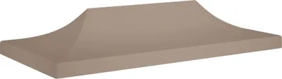Produktbild von Möbel Partyzelt-Dach 6x3 m Taupe 270 g/m² - Pavillon Dächer und -Seitenteile 315330