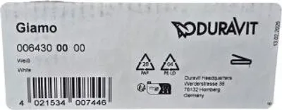 Produktbild von Duravit 0064300000 WC-Sitz Giamo, Weiß