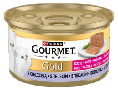 Zdjęcie produktu dla GOURMET GOLD KITTEN - Mus dla kociąt z cielęciną 85g