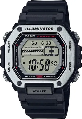 Produktbild von Casio Sportuhr ty566250, Digital, 100m wasserdicht, 47mm Gehäusebreite, rechteckig