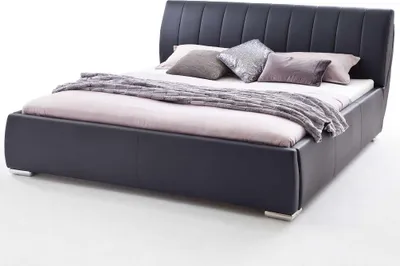 Produktbild von Polsterbett Bern 200x200 cm schwarz