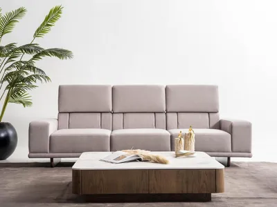 Produktbild von Designer 4-Sitzer Couch Modernes Stoffsofa  Textilsofas