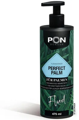Produktbild von PON Dünger PERFECT PALM Fluid 475 ml | Flüssigdünger für Palmen und mediterrane Pflanzen | 18560