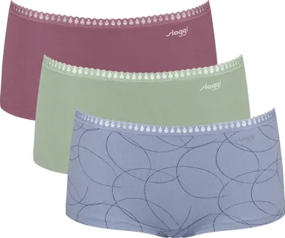 Produktbild von sloggi Panty GO Crush Short Unterwäsche im Dreierpack