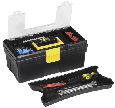 Produktbild von Allit Werkzeugkoffer McPlus Promo 12.5 schwarz gelb PP ohne Inhalt