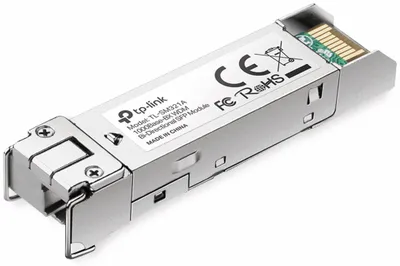 Produktbild von TP-LINK Bidirektionales 1000Base-BX-WDM-SFP-Modul, verkabelt, Ethernet, 1250 Mbit/Sek, 10000 m, FCC, CE, CSMA/CD, TCP/IP