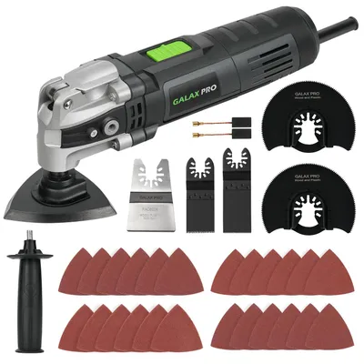 Image de Outil multifonction oscillant - 400 W - 220 V - 33 accessoires - Outil professionnel