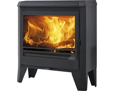 Obrázok produktu pre Krbové kachle Panadero Chambery oceľová čierna 7,1 kW
