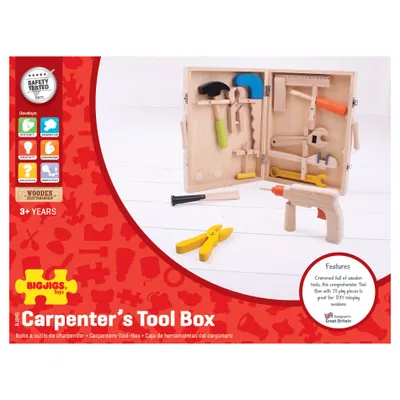 Produktbild von Bigjigs Toys Werkzeugkasten aus Holz