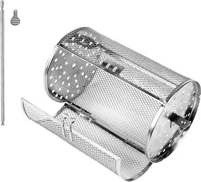 Immagine prodotto di Mand per barbecue e friggitrice ad aria - Tubo d'acciaio