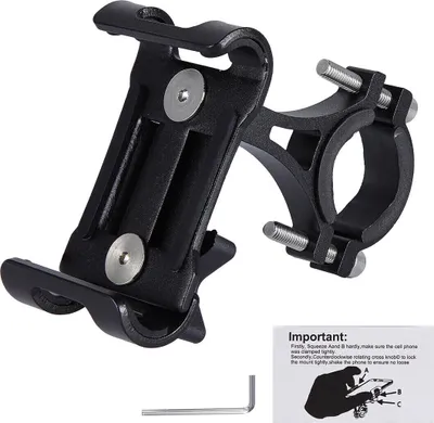 Produktbild von Fahrrad Halter Handy Motorrad Halterung e-Bike Smartphone Scooter für iPhone Samsung Galaxy Huawei zu 6,5 Zoll