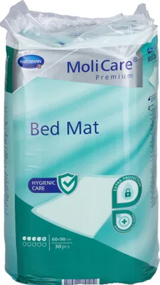 Zdjęcie produktu dla MoliCare® Premium Bed Mat ochraniacz na łóżko siła absorpcji 5 kropli 60x90