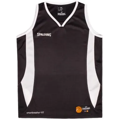 Produktbild von Spalding Jam Basketballtrikot Herren - Schwarz / Weiß
