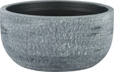Produktbild von Blumentopf Tondela Ø 28 cm H 13 cm Keramik dunkelgrau