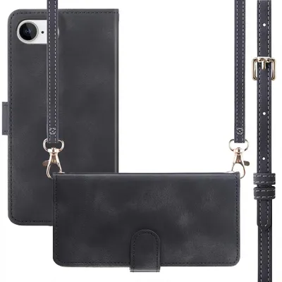 Image de Étui imoshion avec cordon pour Apple iPhone 17 / 16 - Noir