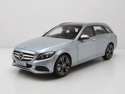 Produktbild von Mercedes C-Klasse T-Modell  S205 Kombi 2014 silber Modellauto 1:18 Norev