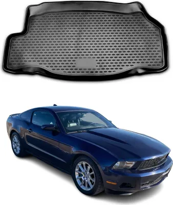 Produktbild von Kofferraummatte Kofferraumwanne für Ford Mustang Coupe 2009-2014 Gummi TPE