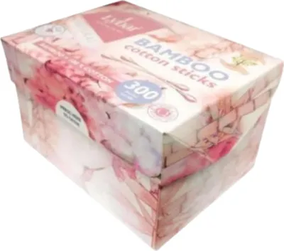 Obrázek produktu pro MATTES Bambusové hygienické tyčinky Lybar v kartonu 300ks.