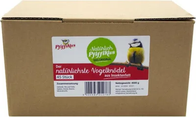 Produktbild von Pfiffikus Insektenfettknödel 45er Karton