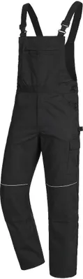 Produktbild von NITRAS Latzhose MOTION TEX LIGHT Gr. 28 schwarz