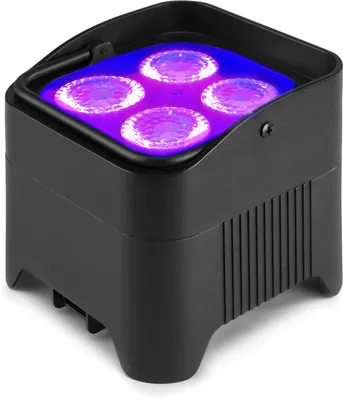 Produktbild von BeamZ BBP94W, Disco-Stroboskop, Schwarz, IP20, LED, 4 Lampen, Bernstein, Blau, Grün, Rot, Ultraviolett (UV), Weiß