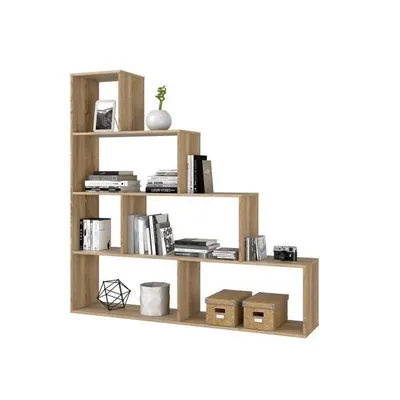 Produktbild von KLUM Moderner Regalschrank Melamin matt kanadische Eiche - L 145 cm