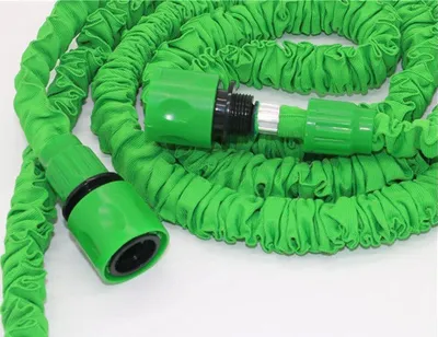 Image de Tuyau d'arrosage extensible - tuyau d'eau flexible - 7,5m à 60m