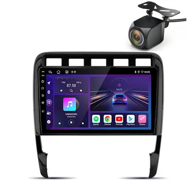 Image de Android13 2+32G carplay avec caméra Pour Porsche Cayenne 9PA 2002-2010 Autoradio GPS Sat WIFI FM DAB+ SWC Navi 4-kern