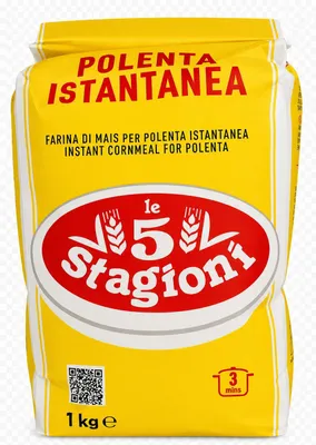 Produktbild von Polenta Istantanea Farina di Mais Instant Maismehl 1kg - 5 Stagioni