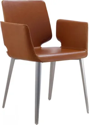 Produktbild von KAWOLA Stuhl HAMA Esszimmerstuhl Besprechungsstuhl braun
