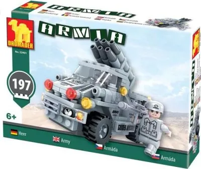 Produktbild von Armeebausteine - Kampffahrzeug 194el 22401 DROMADER