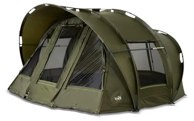 Produktbild von Leopard Bivvy Angelzelt für 2 bis 3 Personen, Karpfenzelt, Oliv Grün, 10.000 mm