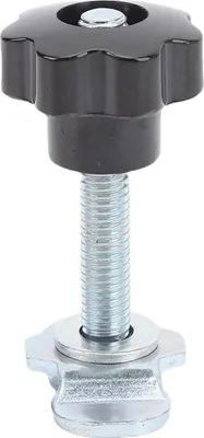 Obrázek produktu pro 10 ks L-profilových šroubových kování, stříbrná barva, M8 dvojité očka pro dodávky a pickupy, 60 mm