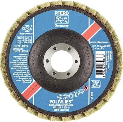Produktbild von Fächerschleifscheibe grob D.115mm Korund A PFERD