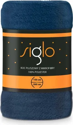 Immagine prodotto di Copriletto in microfibra 150x200 Siglo blu navy Faro