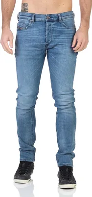 Produktbild von Diesel Jeans Herren TEPPHAR-X Hose Farbe: Blau RM066 Größe: W32 L32